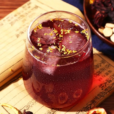 酸梅汤原料包乌梅汤古法自制乌梅酸梅汁饮料茶包老北京桂花酸梅汤图2