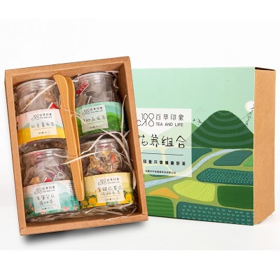 蜜桃乌龙茶花果茶瓶装组合花茶罐装三角包袋泡茶叶伴手礼盒 花草茶图5