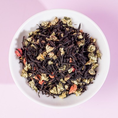 三角包茶草莓红茶9包/袋红茶荷叶草莓茶果味茶代用茶代发图4