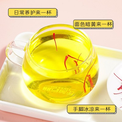 【1克盒装】正宗原产藏红花泡水进口伊朗优质藏红花支持代发直播图2