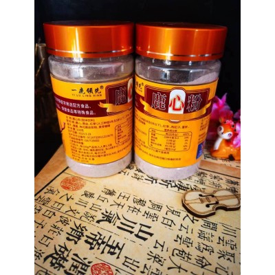 鹿心粉东北食品特产梅花鹿乡鹿心粉100克一瓶图4