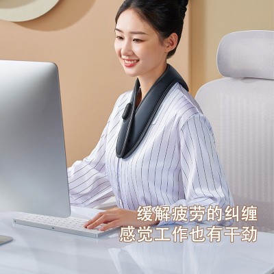 艾灸热敷按摩器便携颈椎脖套加热护颈仪颈部肩颈缓解脖子酸痛图3