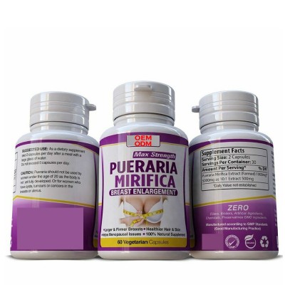 跨境电商直供 Pueraria Mirifica 葛根丰胸胶囊 外贸出口源头厂家图2