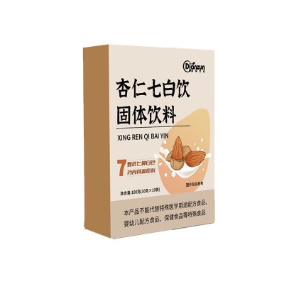 杏仁七白饮 七白粉冲泡即食美女士白早餐南杏仁粉冲饮杏仁 七白饮图5