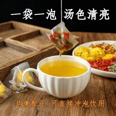 冰糖雪梨菊花茶小吊梨汤秋冬季养生花茶独立茶包菊花茉莉源头工厂图2