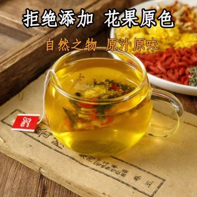 冰糖雪梨菊花茶小吊梨汤秋冬季养生花茶独立茶包菊花茉莉源头工厂图4
