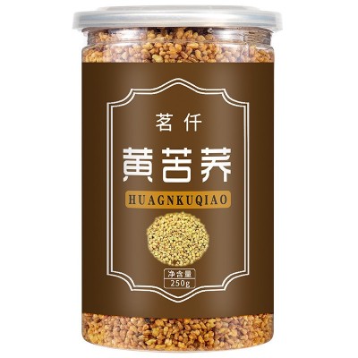 茗仟 黄苦荞 罐装厂家直销荞麦茶散装黄苦荞批发苦荞茶图5