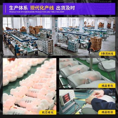 颈椎按摩枕肩颈按摩仪加热腰部按摩靠枕多功能背部热敷颈部按摩器图4