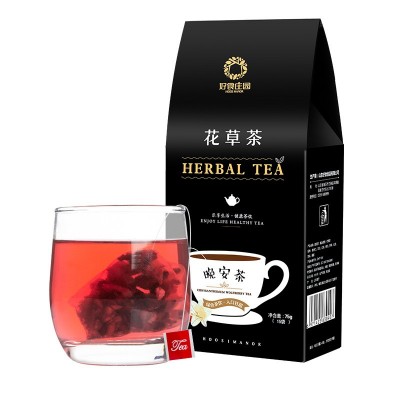酸枣仁茶 厂家直销酸枣仁百合茯苓茶 75g三角包晚安茶图5