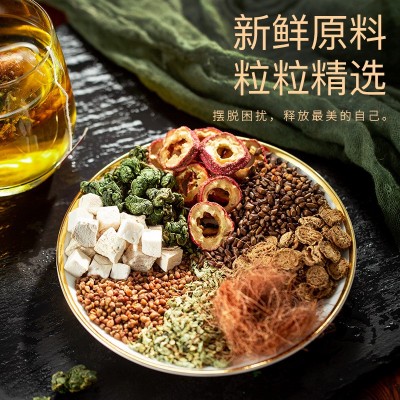 玉米须桑叶茶 三角包葛根决明子牛蒡茶 桑叶玉米须茶图3