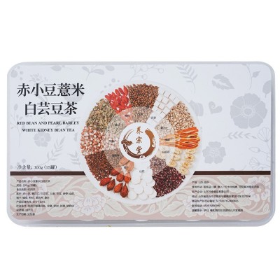 养宗堂厂家直销15罐/盒赤小豆薏米白芸豆茶 小罐养生茶 批发图5