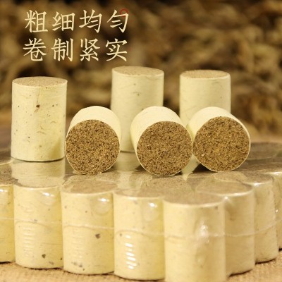 厂家直销 湖北蕲春蕲艾柱 温灸条柱艾灸柱艾柱54粒随身灸艾条艾柱图3