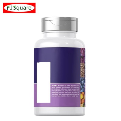 【跨境】白藜芦醇葡萄籽和槲皮素含蓝莓和红葡萄酒胶囊OEM /ODM图3