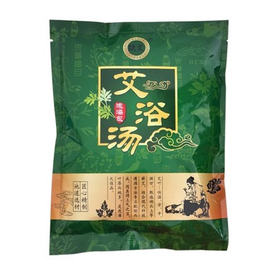 蕲春艾草泡浴泡批发陈年艾叶草家用儿童泡澡包月子产后泡脚包现货图4