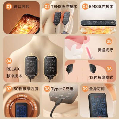跨境多功能按摩器理疗脉冲按摩仪鼻通ENT光养仪理疗按摩仪器图2