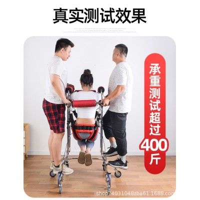 中风偏瘫康复助行器老年人走路学步车下肢训练康复辅助多功能器械图2
