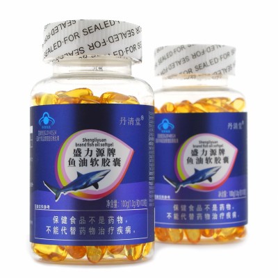 【一件代发】盛力源牌鱼油软胶囊100粒可做实验 200粒300粒鑫活力图3