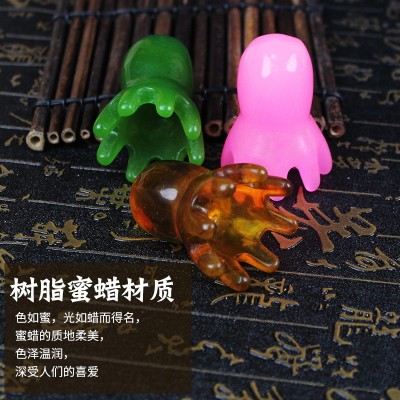 树脂章鱼梳按摩梳头疗按摩梳头部疏通头皮经络梳按摩厂家批发代发图4