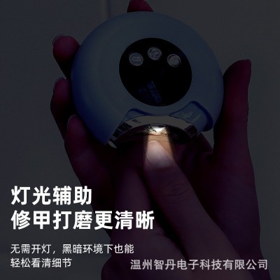 跨境电动指甲刀便携防夹指甲钳儿童成人剪磨机家用多功能美甲器图3