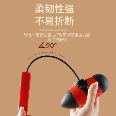 硅胶质铅笔按摩锤全身适用敲打经络多功能健身捶保健解疲养生锤图4