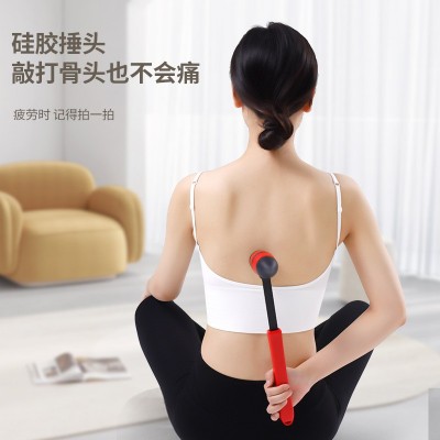 硅胶质铅笔按摩锤全身适用敲打经络多功能健身捶保健解疲养生锤图2