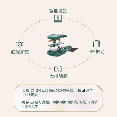 砭石刮痧板面部提拉刮刮板充电按摩家用热敷按摩仪砭石刮痧板批发图3