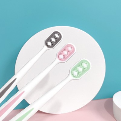日式竹炭宽头牙刷软毛家用成人细毛舌苔清洁高级牙刷厂家正品批发图4