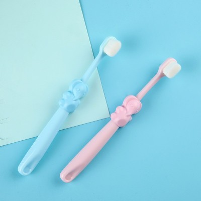晨医生2-10岁婴幼儿宝宝乳牙牙刷儿童牙刷独立包装万根毛软毛批发图3