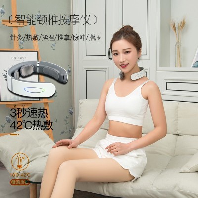 颈椎按摩器颈部按摩仪按摩器脉冲颈椎理疗仪肩部颈椎按摩仪呼吸灯图3