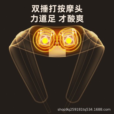 艾斯凯颈椎按摩器肩颈披肩敲捶打腰背部全身多功能肩膀揉捏按摩仪图3
