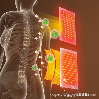 父亲节礼物艾斯凯颈椎按摩仪器背部腰部肩颈全身椅坐躺靠床垫电动图2