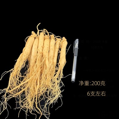 长白山人参 净重200g 400g 泡酒 煲汤 产地 批发 保鲜人参图5