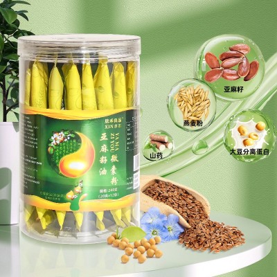 欣禾良品亚麻籽油微囊粉冲调代餐粉燕麦粉山药粉大豆分离蛋白现货图2