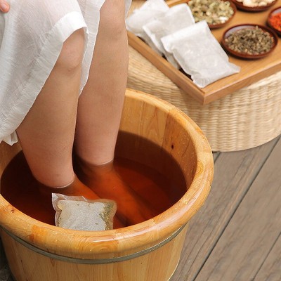 南京同仁堂足浴包十二味泡脚温暖双脚独立包装源头厂家批发泡脚包图4