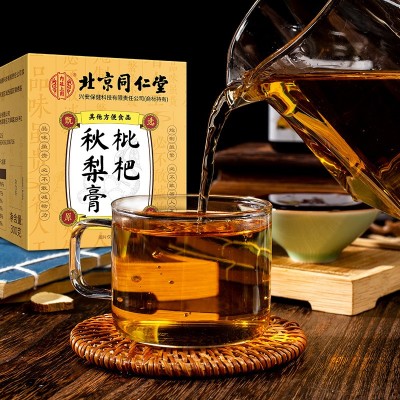 枇杷秋梨膏北京同仁堂内廷上用纯梨膏传统滋补品膏类润嗓水果养生图4