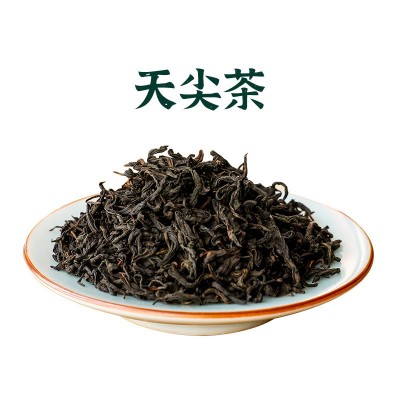 湖南特产茶叶 安化黑茶散装金花茯砖茶天尖茶千两茶荷香茯茶 100克图2