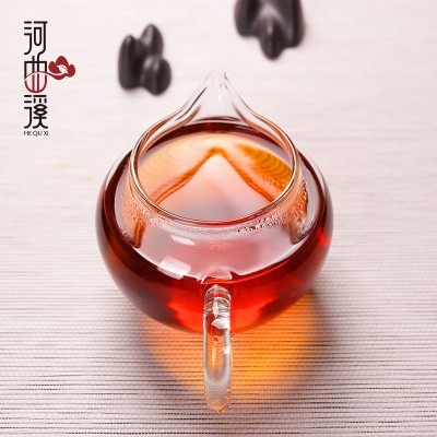 湖南安化黑茶 茯砖茶特产金花天茯1kg茶叶河曲溪黑茶批发 厂家直批图3