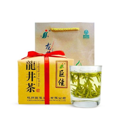 明前茶2024新茶上市春茶龙井牛皮纸包装250g龙井绿茶厂家一件代发图5