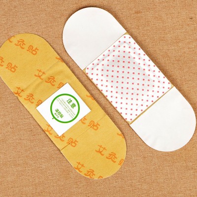 批发定制 艾灸贴 艾草贴艾叶贴肩颈贴 艾灸贴富贵包贴颈椎贴艾贴图2
