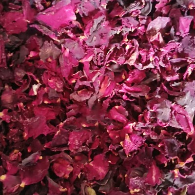 批发散装云南玫瑰花瓣片片饱满均匀新鲜采摘自然晾晒花斑厂家现货图2