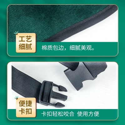 新款艾灸盒布套全身通用钢盒铜盒滤烟器具随身灸单联多联布 套批发图4