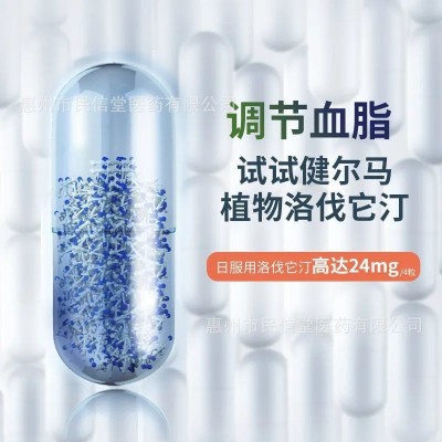 健尔马红曲人参银杏叶胶囊40粒/盒现货 0.3g*40粒一件代发批发图4