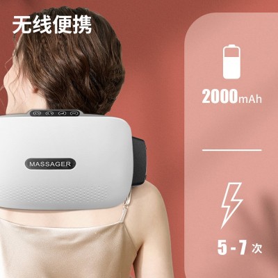 砭石揉腹仪腹部按摩器跨境揉肚子揉捏加热腰部揉腹按摩仪按摩腰带图2