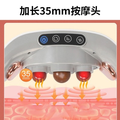 砭石揉腹仪腹部按摩器跨境揉肚子揉捏加热腰部揉腹按摩仪按摩腰带图3