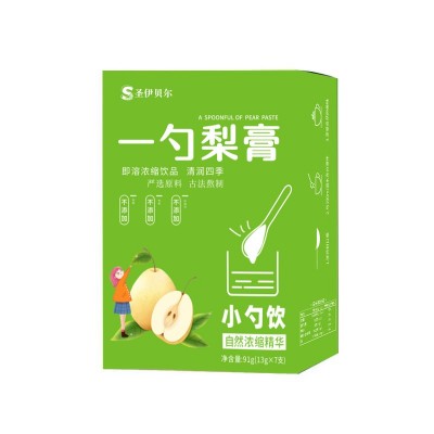 一勺梨膏秋梨膏砀山梨膏纯梨膏勺装膏滋小勺饮便携装厂家直供货源图2