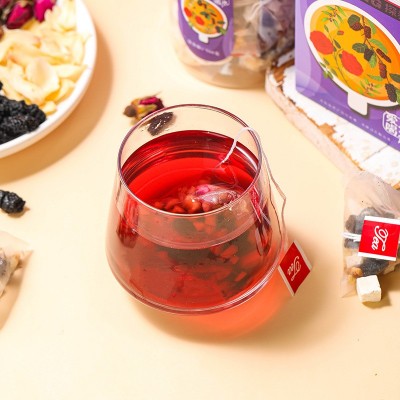 【青春塘新品】玫瑰桑椹茯苓茶 好看又好喝的花草茶图4