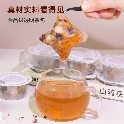 山药茯苓舒渭花草茶胶囊茶红豆薏米办公室冲泡茶袋泡茶伴手礼图4