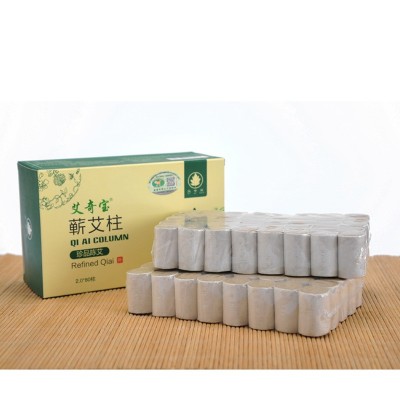 湖北地道蕲春80粒三年陈蕲艾艾绒艾柱艾条批发代加工图5