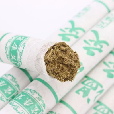 宜康艾温灸艾条 手工三年陈艾灸条 陈年艾草陈年艾绒条批发代发图3