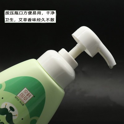 京科国草儿童艾草沐浴露水润柔嫩滋润皮肤香气宜人艾叶沐浴液图3